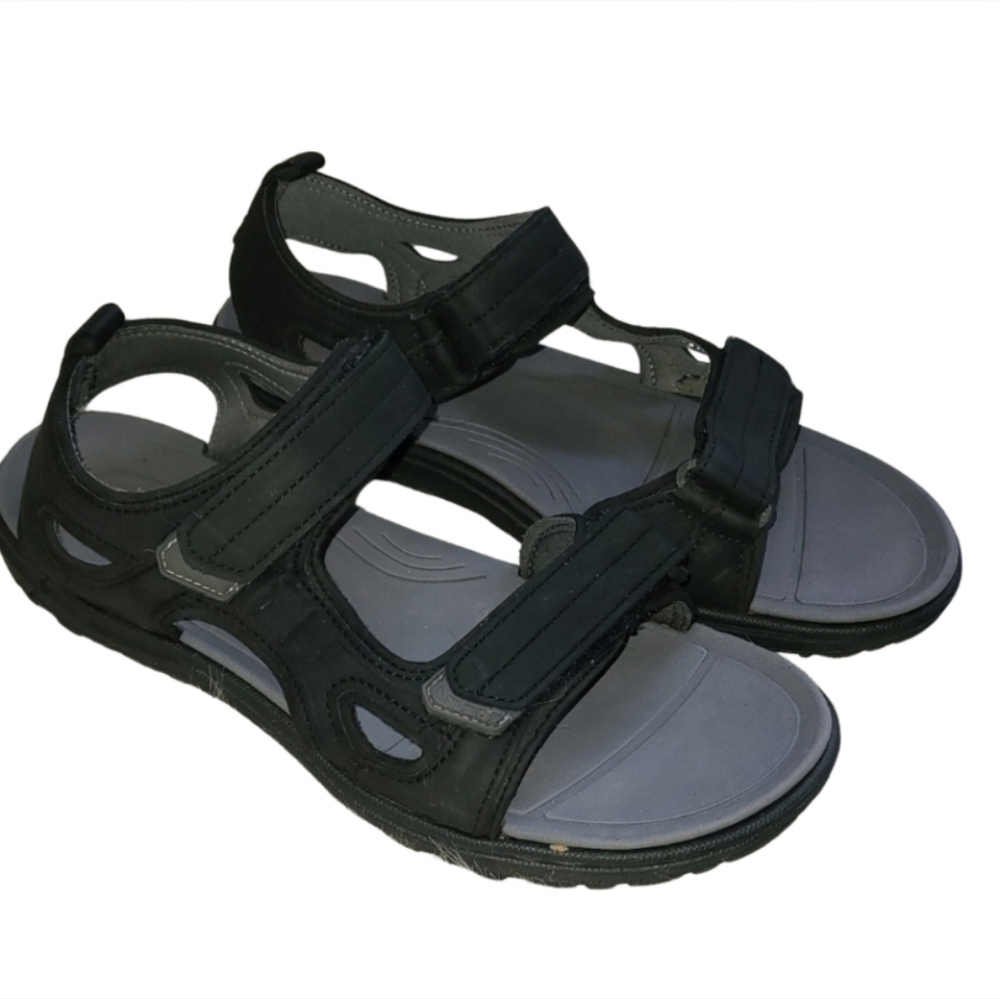 Northside Men's Riverside Lite Sport Sandal size 10 Black gray